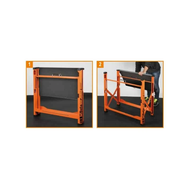 Piètement & Chariot BETA C56PLO Etabli Pliable, Version Légère - 056000021 2 Piètement & Chariot BETA C56PLO Etabli Pliable, Version Légère - 056000021 – Image 2