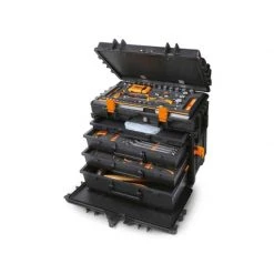 Rangement, Coffret, Holster & Sacoche BETA Chariot Porte-outils Avec 4 Tiroirs C14 - 02114000 -Atelier Chantier Soldes beta chariot porte outils avec 4 tiroirs c14 02114000 4
