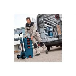 Piètement & Chariot BOSCH Chariot Rétractable Charge 125 Kg Compatible L-boxx -1600A001SA -Atelier Chantier Soldes bosch chariot retractable charge 125 kg compatible l boxx 1600a001sa 2
