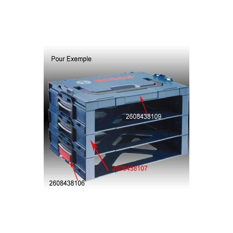 Rangement, Coffret, Holster & Sacoche BOSCH Couvercle I-Boxx RACK - 1600A001SE 2 Rangement, Coffret, Holster & Sacoche BOSCH Couvercle I-Boxx RACK - 1600A001SE – Image 2