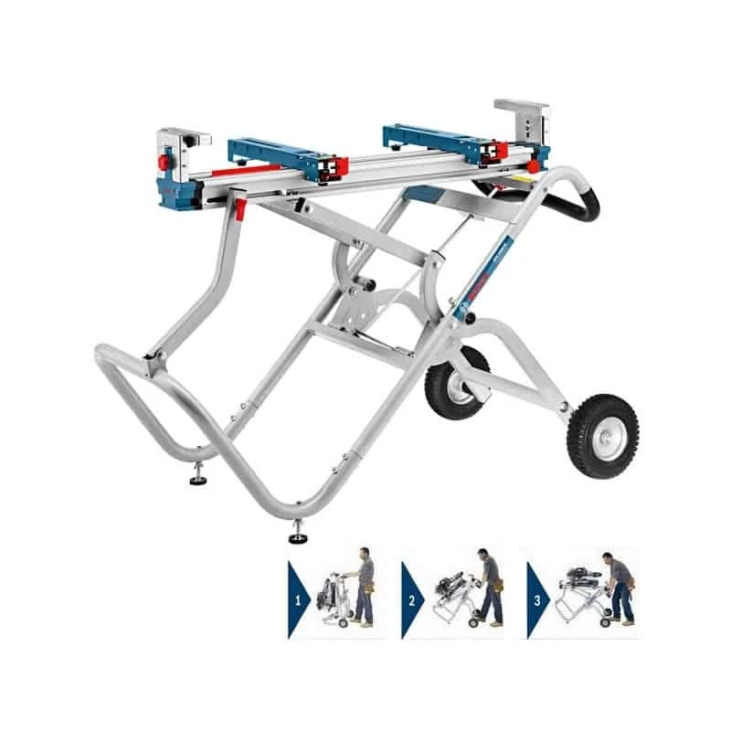 Piètement & Chariot BOSCH Piètement Roulant Pour Scie Onglet Radiale ...GTA2500W - 0601B12100 1 Piètement & Chariot BOSCH Piètement Roulant Pour Scie Onglet Radiale ...GTA2500W - 0601B12100