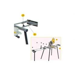 Divers Accessoires DEWALT Barres Guidage 500 Mm Pour DW743N - Réf. DE3491