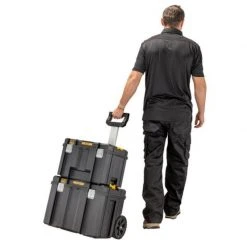 Rangement, Coffret, Holster & Sacoche DEWALT Coffret TSTAK IP54 Grande Contenance Mobile - DWST83347-1 -Atelier Chantier Soldes dewalt coffret tstak ip54 grande contenance mobile dwst83347 1 3