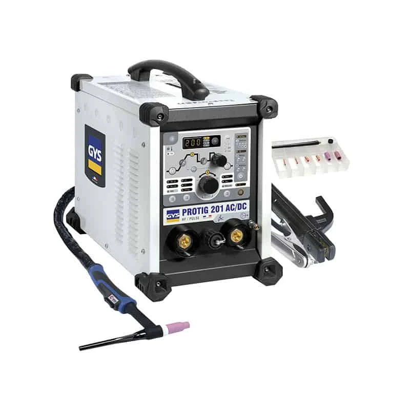 Poste à Souder Et Découpeur Plasma GYS Poste à Souder PROTIG 201 AC/DC Avec Accessoires - 063945 1 Poste à Souder Et Découpeur Plasma GYS Poste à Souder PROTIG 201 AC/DC Avec Accessoires - 063945