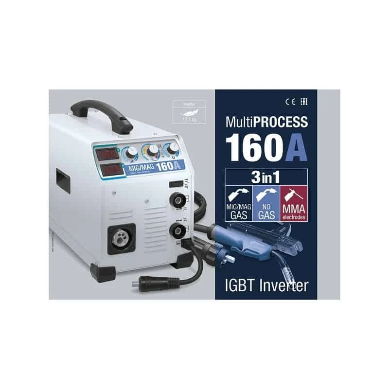 Poste à Souder Et Découpeur Plasma GYS Poste De Soudure MIG/MAG Inverter EASYMIG160 - 032255 2 Poste à Souder Et Découpeur Plasma GYS Poste De Soudure MIG/MAG Inverter EASYMIG160 - 032255 – Image 2