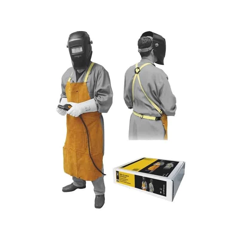 Blouse GYS Tablier De Soudure Professionnel Cuir - 045217 1 Blouse GYS Tablier De Soudure Professionnel Cuir - 045217