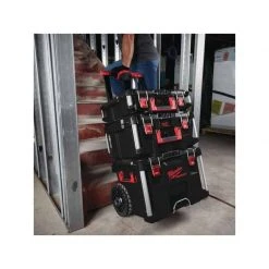 Rangement, Coffret, Holster & Sacoche MILWAUKEE Chariot Coffret De Transport PACKOUT - 4932464078 -Atelier Chantier Soldes milwaukee chariot coffret de transport packout 4932464078 5