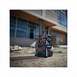 Rangement, Coffret, Holster & Sacoche MILWAUKEE Coffret De Transport 62L PACKOUT Taille 3 - 4932464079 -Atelier Chantier Soldes milwaukee coffret de transport 62l packout taille 3 4932464079 2