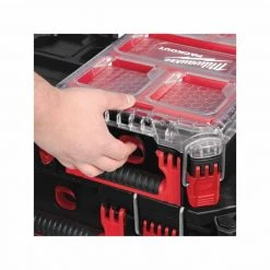 Rangement, Coffret, Holster & Sacoche MILWAUKEE Organisateur 5 Casiers PACKOUT - 4932464083 -Atelier Chantier Soldes milwaukee organisateur 5 casiers packout 4932464083 2