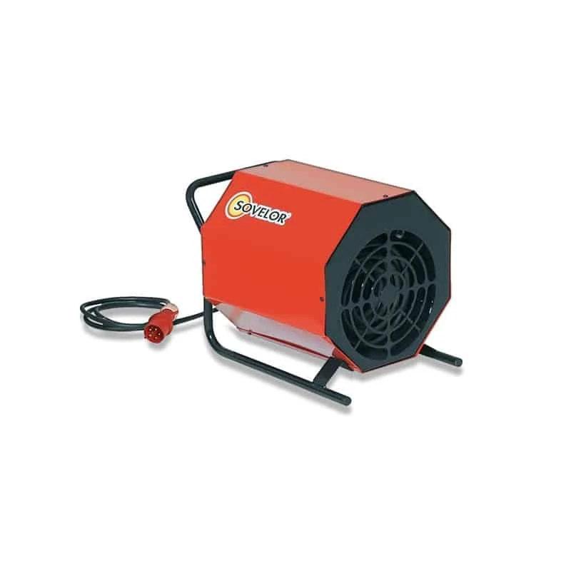 Chauffage, Ventilation, Déshumidificateur SOVELOR Chauffage électrique Portable Air Pulsé 380V Triph. 5Kw - C5 1 Chauffage, Ventilation, Déshumidificateur SOVELOR Chauffage électrique Portable Air Pulsé 380V Triph. 5Kw - C5
