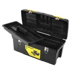 Rangement, Coffret, Holster & Sacoche STANLEY Boite à Outils Serie Pro 50cm - 1-92-066 -Atelier Chantier Soldes stanley boite a outils serie pro 50cm 1 92 066 2