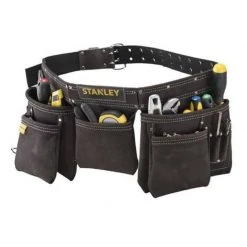 Rangement, Coffret, Holster & Sacoche STANLEY Ceinture Porte-outils En Cuir - STST1-80113