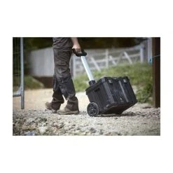 Rangement, Coffret, Holster & Sacoche STANLEY Coffre à Outils Avec Roulettes Pro-Stack Fatmax - FMST1-75753 -Atelier Chantier Soldes stanley coffre a outils avec roulettes pro stack fatmax fmst1 75753 3