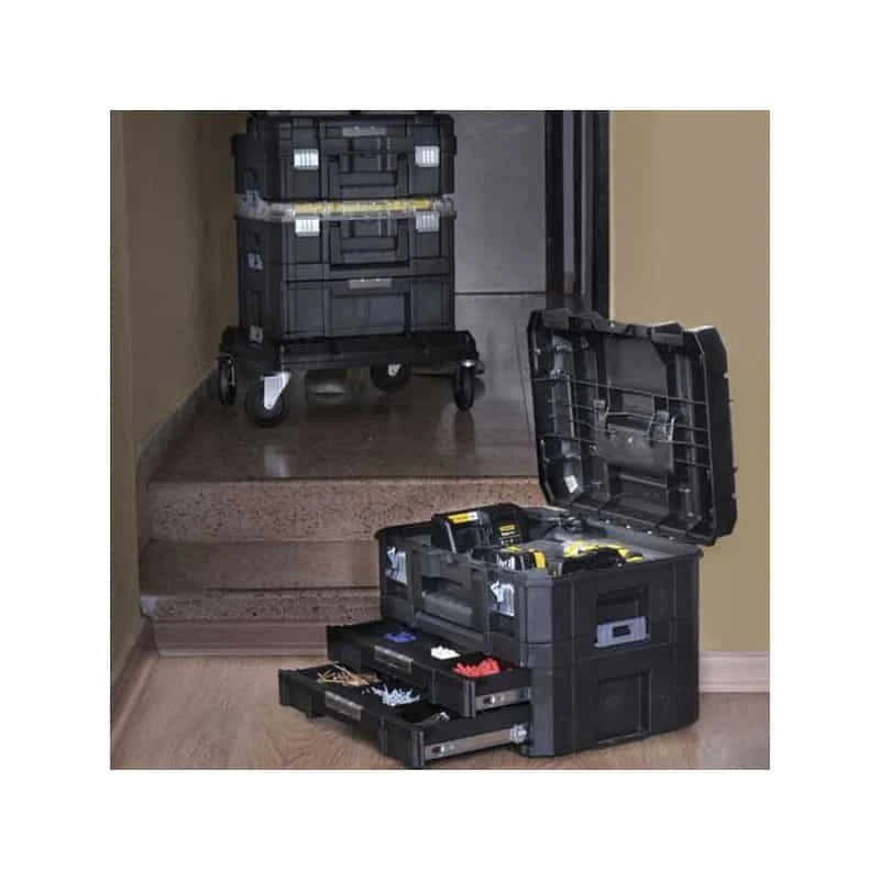 Rangement, Coffret, Holster & Sacoche STANLEY Coffret TSTAK II + Coffret TSTAK IV FatMax - FMST1-71981 2 Rangement, Coffret, Holster & Sacoche STANLEY Coffret TSTAK II + Coffret TSTAK IV FatMax - FMST1-71981 – Image 2