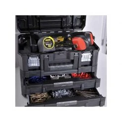Rangement, Coffret, Holster & Sacoche STANLEY Coffret TSTAK II + Coffret TSTAK IV FatMax - FMST1-71981 9 Rangement, Coffret, Holster & Sacoche STANLEY Coffret TSTAK II + Coffret TSTAK IV FatMax - FMST1-71981 -Atelier Chantier Soldes stanley coffret tstak ii coffret tstak iv fatmax fmst1 71981 3